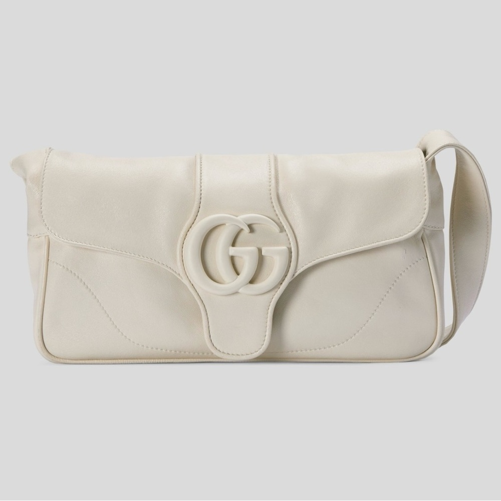 Brand New Gucci Aphrodite Ceramic soft leather shoulder bag, quiet luxury